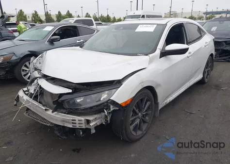 2020 Honda Civic Ex z USA, uszkodzony, nr VIN SHHFK7H6XLU421623